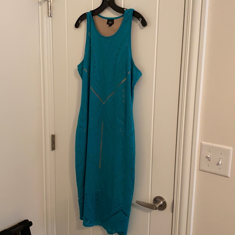 Mossimo tube cutout midi dress